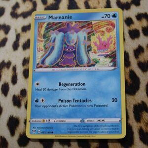 Mareanie 051/189 Pokemon Card